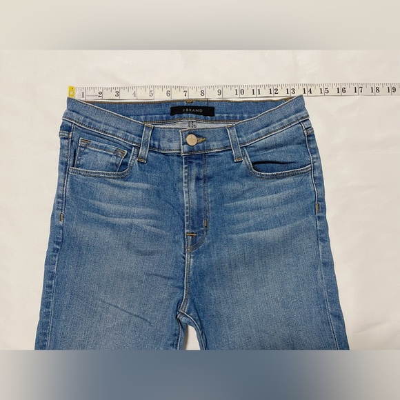 J Brand Ruby High Rise Cropped Cigarette Jeans - Picture 8 of 14